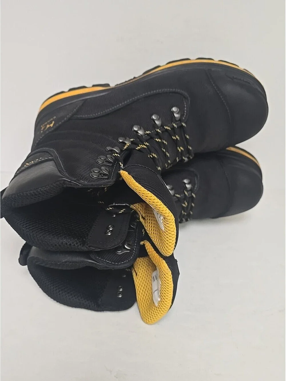 Dakota Men's Comp Toe Comp Plate 8560 Ballistic Nylon WP Work Boots Black 12M